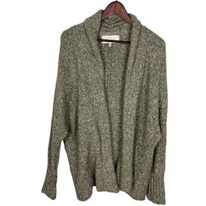 Anthropologie Angels of the North Green Knit Cardigan Sweater Women's Small
